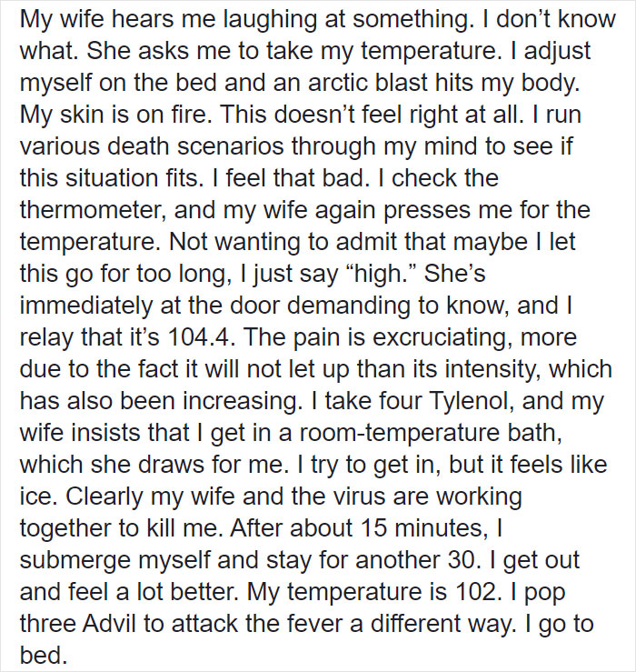 "It's Brutal": Man Who Tested Positive For COVID-19 Shares The Innocent First Symptoms He Experienced