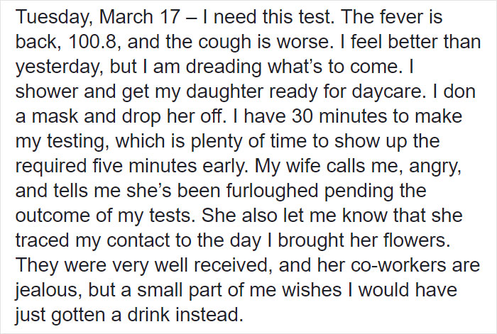 "It's Brutal": Man Who Tested Positive For COVID-19 Shares The Innocent First Symptoms He Experienced