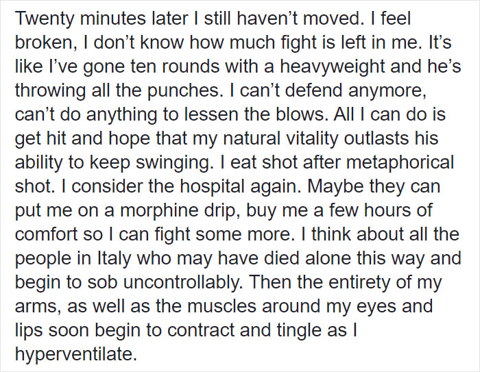 "It's Brutal": Man Who Tested Positive For COVID-19 Shares The Innocent First Symptoms He Experienced "It's Brutal": Man Who Tested Positive For COVID-19 Shares The Innocent First Symptoms He Experienced