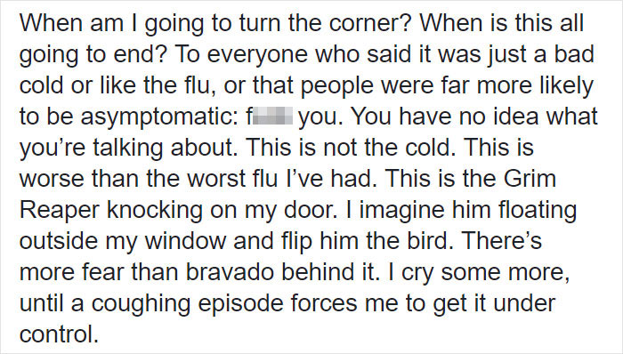 "It's Brutal": Man Who Tested Positive For COVID-19 Shares The Innocent First Symptoms He Experienced