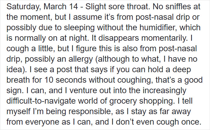 "It's Brutal": Man Who Tested Positive For COVID-19 Shares The Innocent First Symptoms He Experienced "It's Brutal": Man Who Tested Positive For COVID-19 Shares The Innocent First Symptoms He Experienced