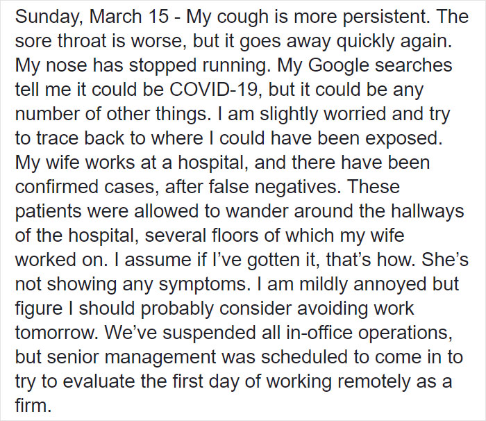 "It's Brutal": Man Who Tested Positive For COVID-19 Shares The Innocent First Symptoms He Experienced "It's Brutal": Man Who Tested Positive For COVID-19 Shares The Innocent First Symptoms He Experienced