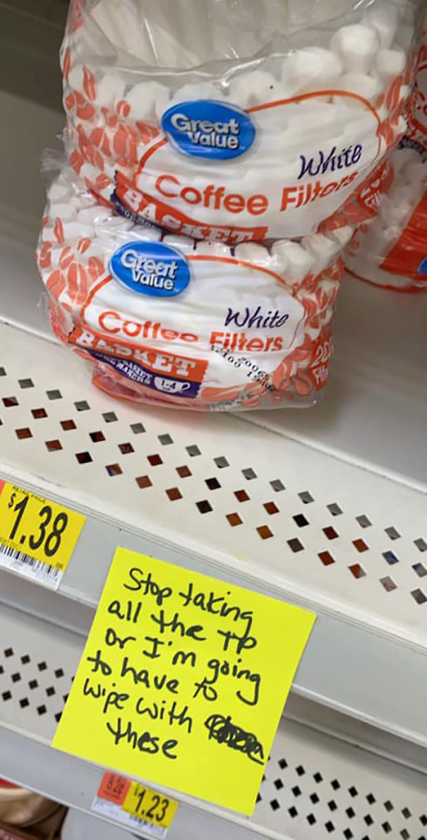 Mother-Leaves-Sticky-Notes-All-Over-Store-Quarantine-Coronavirus