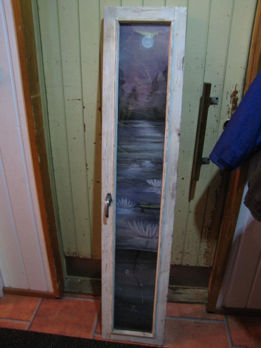 Watercolors On Plywood