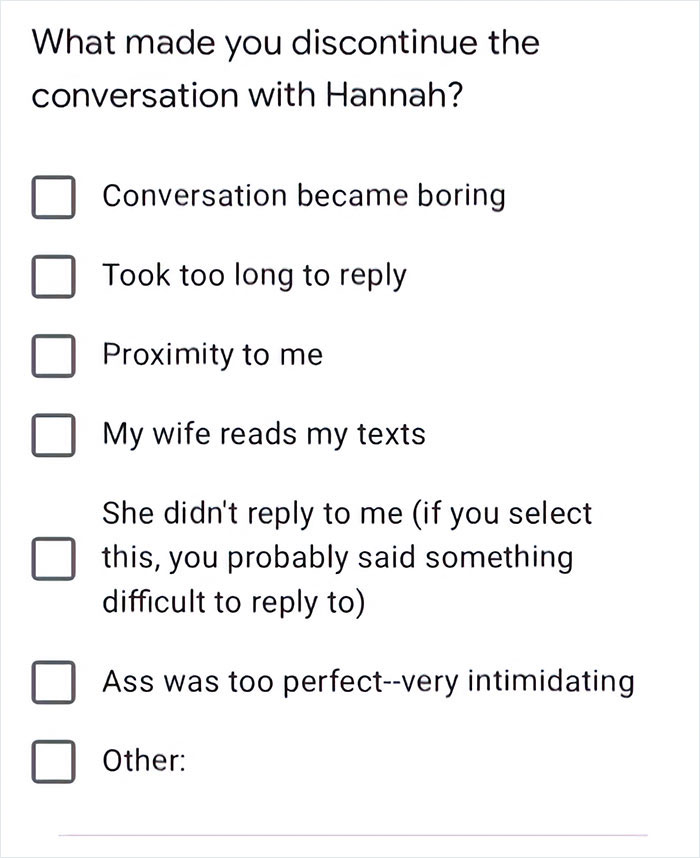 Tired Of Getting Ghosted, This Woman Made A Survey So That She Can 'Improve For The Next Candidate' Tired Of Getting Ghosted, This Woman Made A Survey So That She Can 'Improve For The Next Candidate'