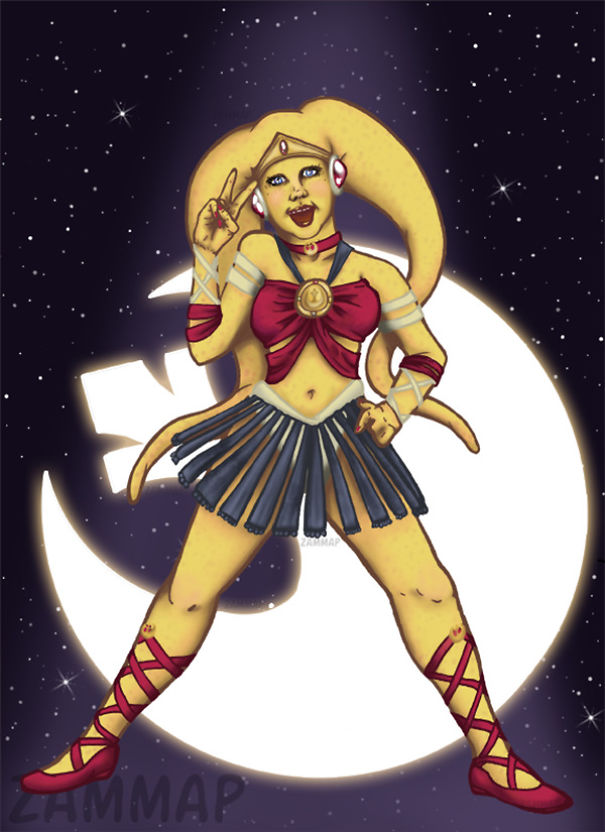I Reimagined Sailor Scouts In The Star Wars Universe I Reimagined Sailor Scouts In The Star Wars Universe