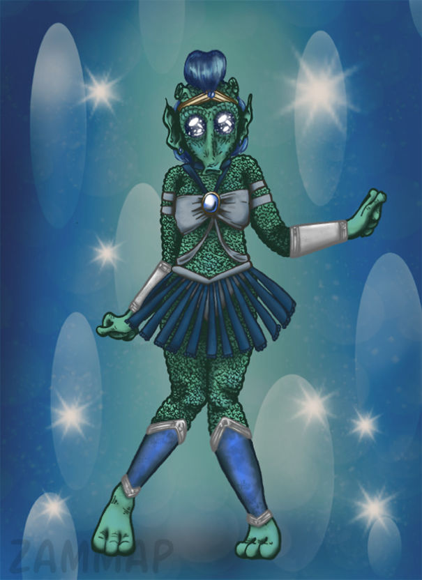 I Reimagined Sailor Scouts In The Star Wars Universe I Reimagined Sailor Scouts In The Star Wars Universe