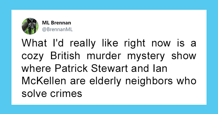 Someone Comes Up With A Mystery TV Show Starring Patrick Stewart And Ian McKellen, And Their Concept Goes Viral