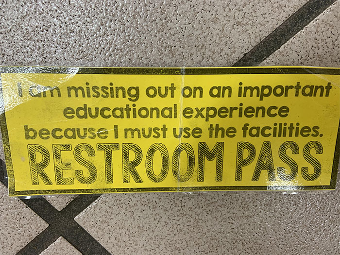 Teacher Making You Feel Bad For Using The Bathroom