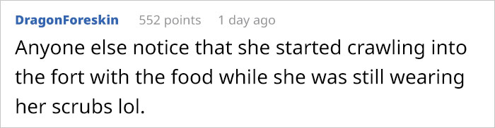 Guy Constructed A Fort For His Stressed Doctor Wife To Relax In After Work During The Pandemic Guy Constructed A Fort For His Stressed Doctor Wife To Relax In After Work During The Pandemic