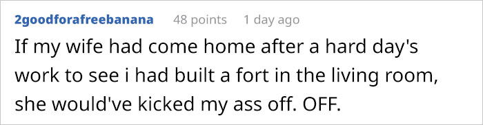 Guy Constructed A Fort For His Stressed Doctor Wife To Relax In After Work During The Pandemic Guy Constructed A Fort For His Stressed Doctor Wife To Relax In After Work During The Pandemic