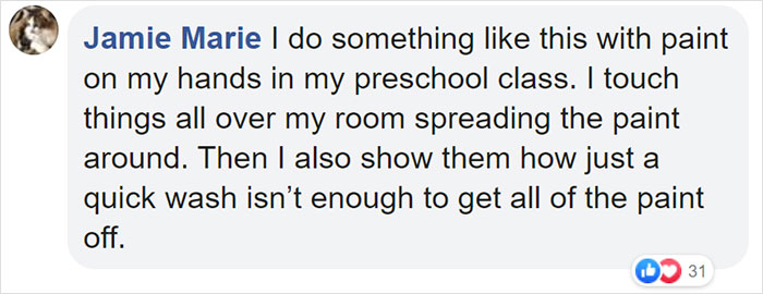 Former NASA Engineer Uses Glow Powder To Show How Fast Germs Can Spread