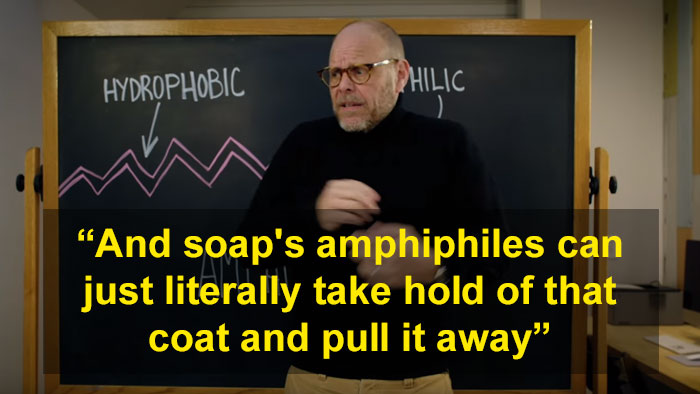 Alton Brown Explains Why Soap Is Better Than Hand Sanitizer In An Amusing Handwashing Tutorial Alton Brown Explains Why Soap Is Better Than Hand Sanitizer In An Amusing Handwashing Tutorial