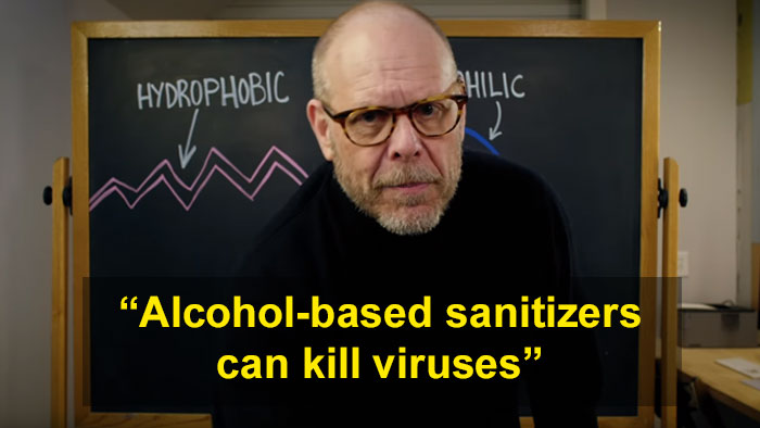 Alton Brown Explains Why Soap Is Better Than Hand Sanitizer In An Amusing Handwashing Tutorial Alton Brown Explains Why Soap Is Better Than Hand Sanitizer In An Amusing Handwashing Tutorial
