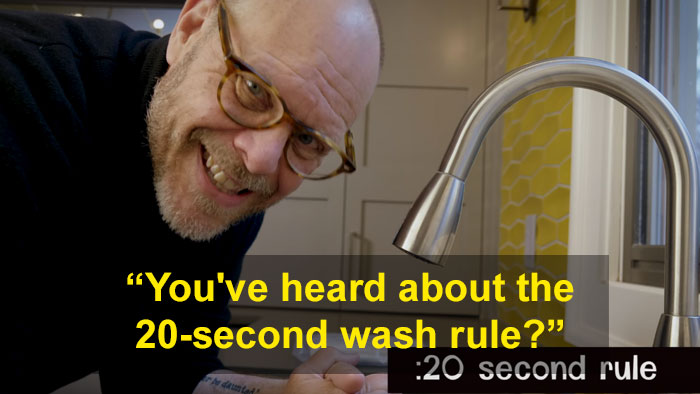 Alton Brown Explains Why Soap Is Better Than Hand Sanitizer In An Amusing Handwashing Tutorial