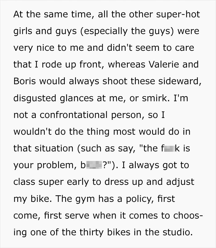 Woman Gets Two Bullies In Her Fitness Class Banned After Sending Screenshots To The Club's Managers