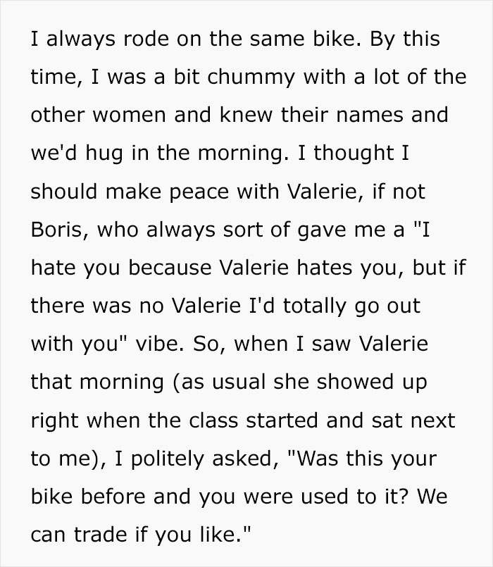 Woman Gets Two Bullies In Her Fitness Class Banned After Sending Screenshots To The Club's Managers