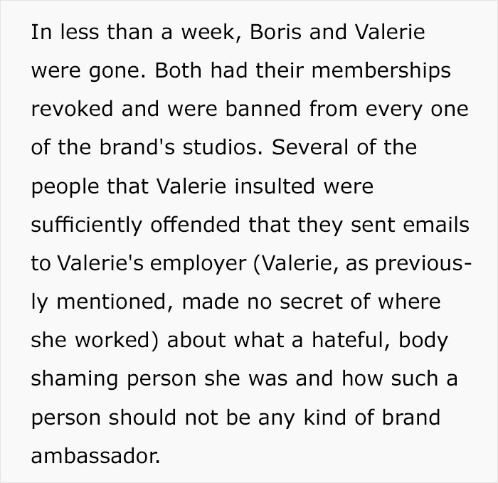 Woman Gets Two Bullies In Her Fitness Class Banned After Sending Screenshots To The Club's Managers