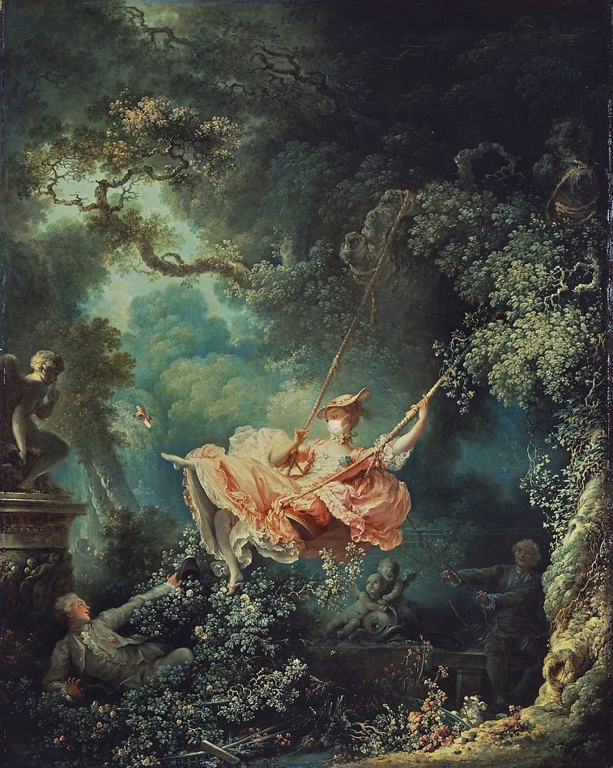 The Swing By Jean-Honoré Fragonard, 1767