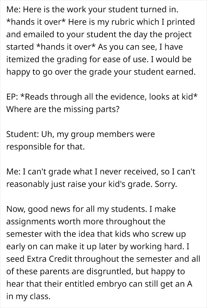Teacher Shares How He Prepared And Executed A Super Detailed Plan On How To Punish 7 Slackers With Protective Parents Teacher Shares How He Prepared And Executed A Super Detailed Plan On How To Punish 7 Slackers With Protective Parents