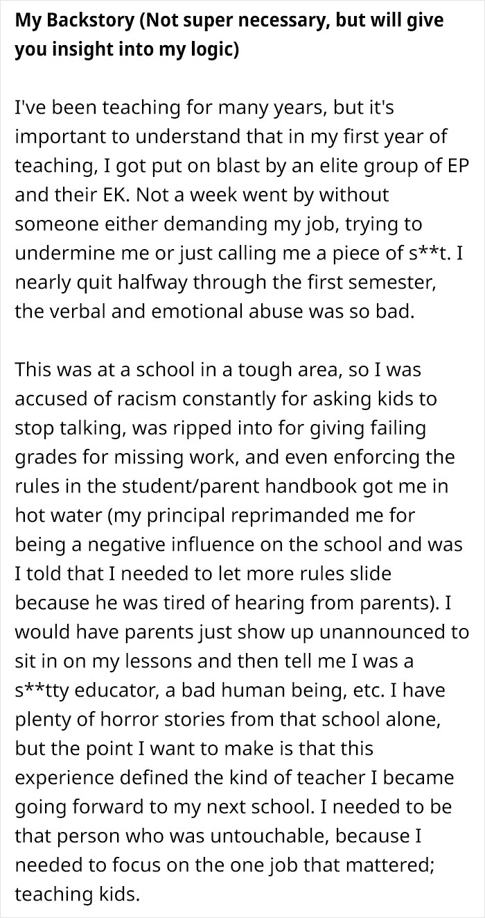Teacher Shares How He Prepared And Executed A Super Detailed Plan On How To Punish 7 Slackers With Protective Parents Teacher Shares How He Prepared And Executed A Super Detailed Plan On How To Punish 7 Slackers With Protective Parents