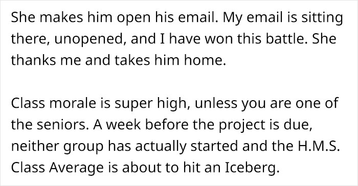 Teacher Shares How He Prepared And Executed A Super Detailed Plan On How To Punish 7 Slackers With Protective Parents Teacher Shares How He Prepared And Executed A Super Detailed Plan On How To Punish 7 Slackers With Protective Parents