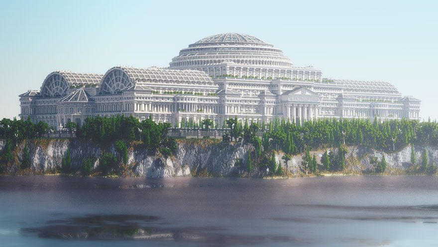 This Library In Minecraft Was Built By 24 People To Fight Censorship Across The World