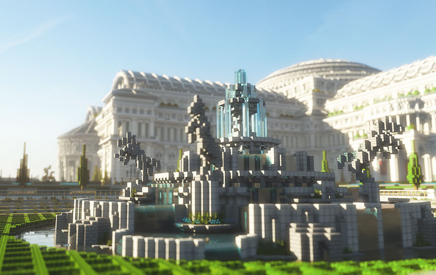 This Library In Minecraft Was Built By 24 People To Fight Censorship Across The World