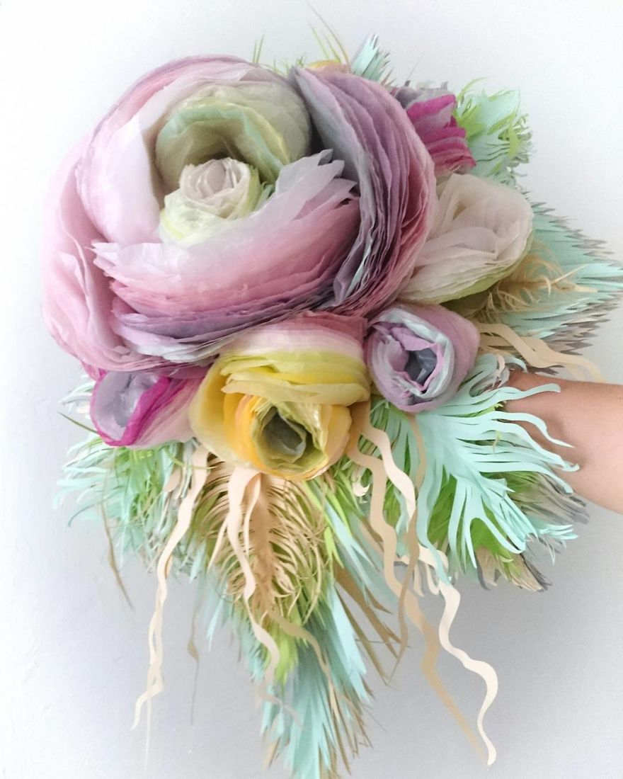 Tissue-Paper-Flower-Art