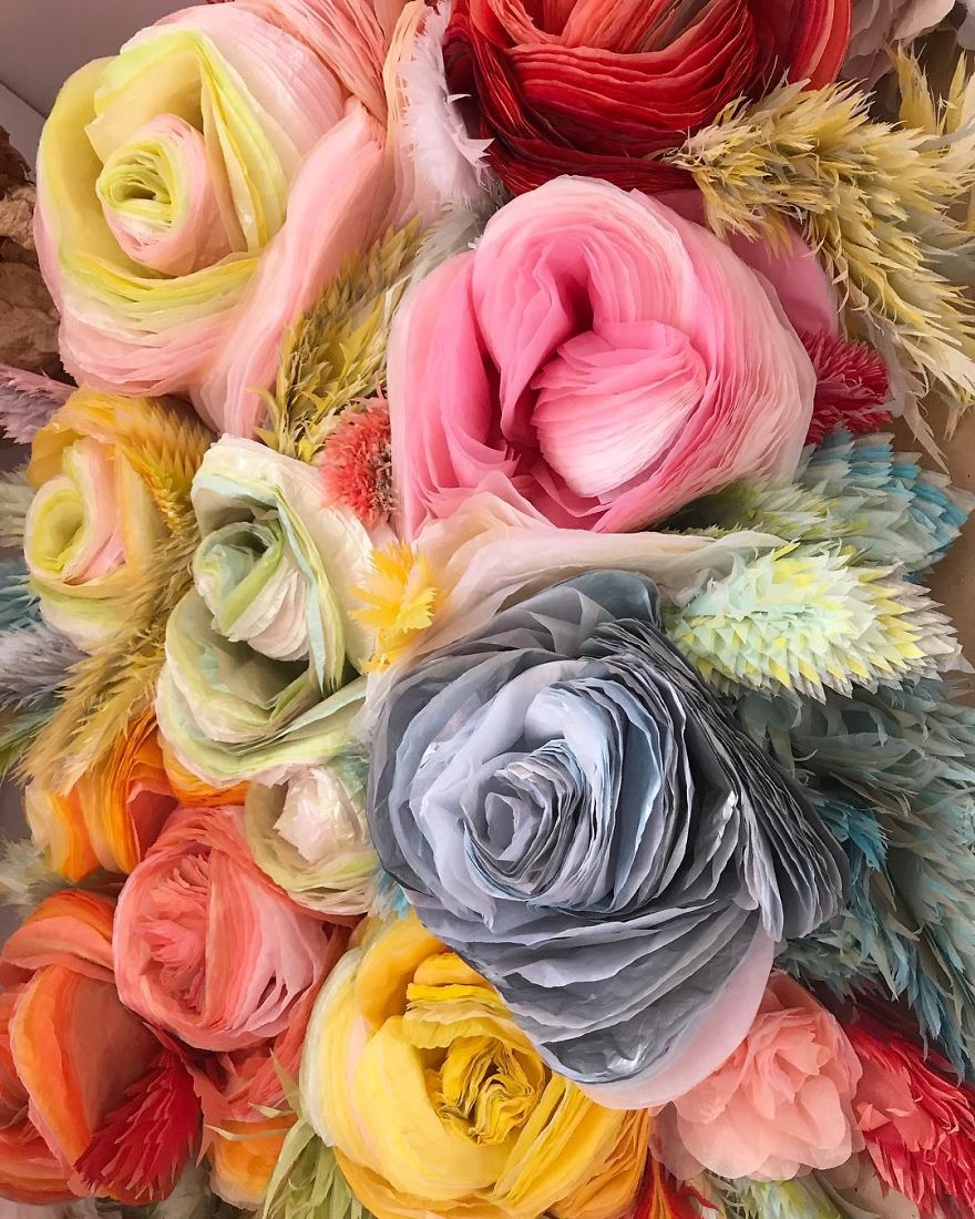 Tissue-Paper-Flower-Art