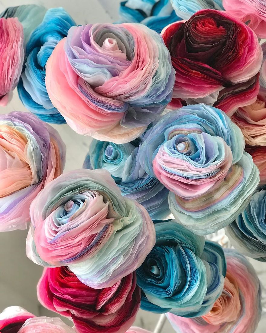 Tissue-Paper-Flower-Art