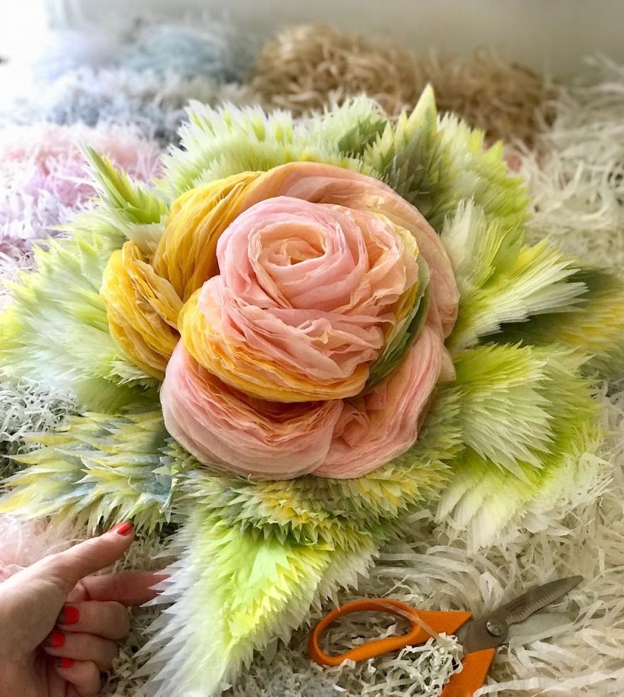 Tissue-Paper-Flower-Art