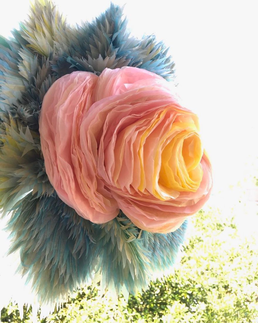 Tissue-Paper-Flower-Art