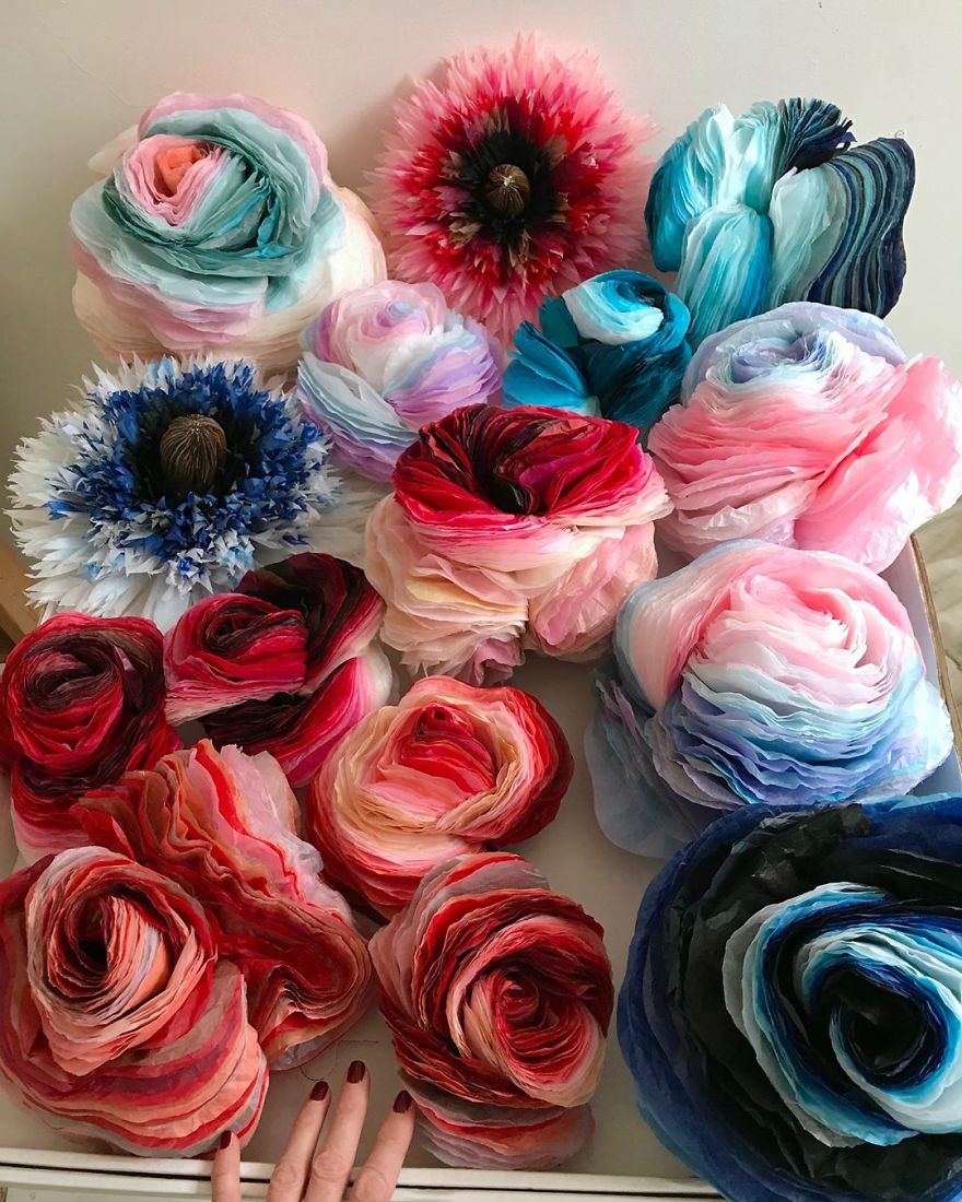 Tissue-Paper-Flower-Art