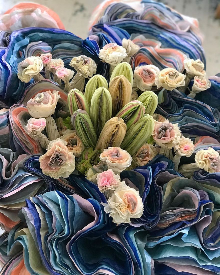 Tissue-Paper-Flower-Art