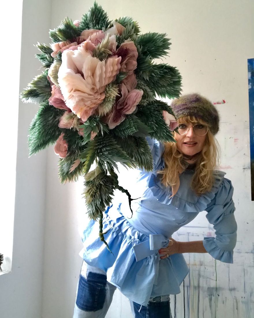 Tissue-Paper-Flower-Art