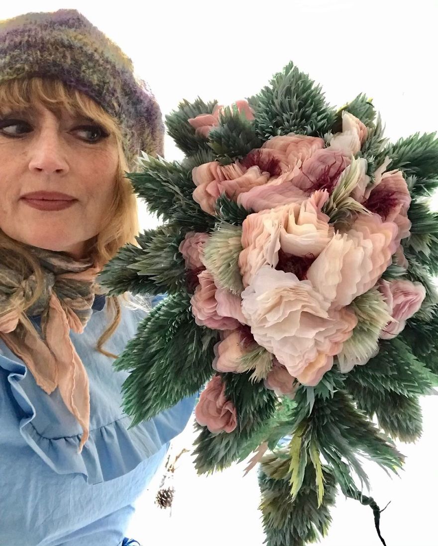 Tissue-Paper-Flower-Art