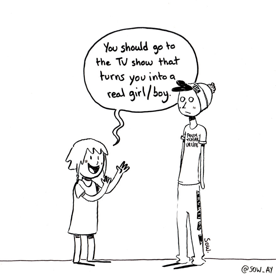 I Draw About Lgbt+ Lives And Issues To Let People Know That They Are Not Alone