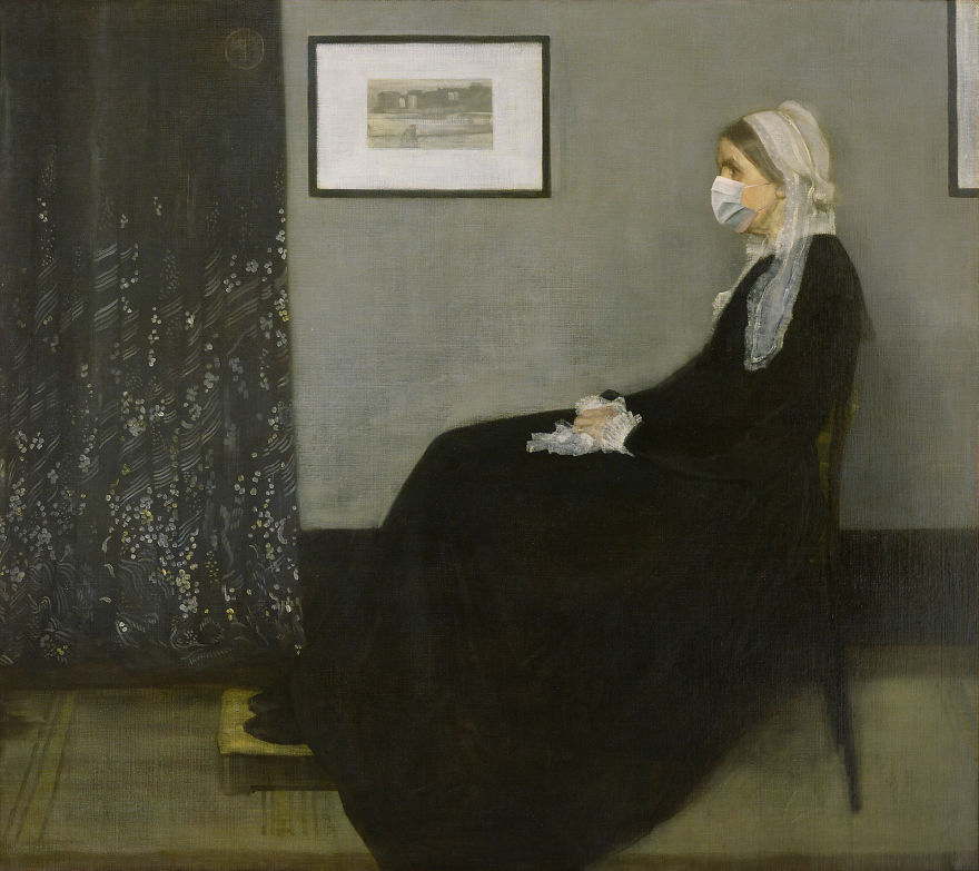Arrangement In Grey And Black No.1 By James Abbott Mcneill Whistler, 1870