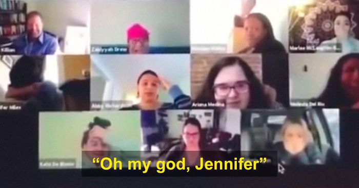 Woman Forgets She’s In A Video Conference, Starts Pooping