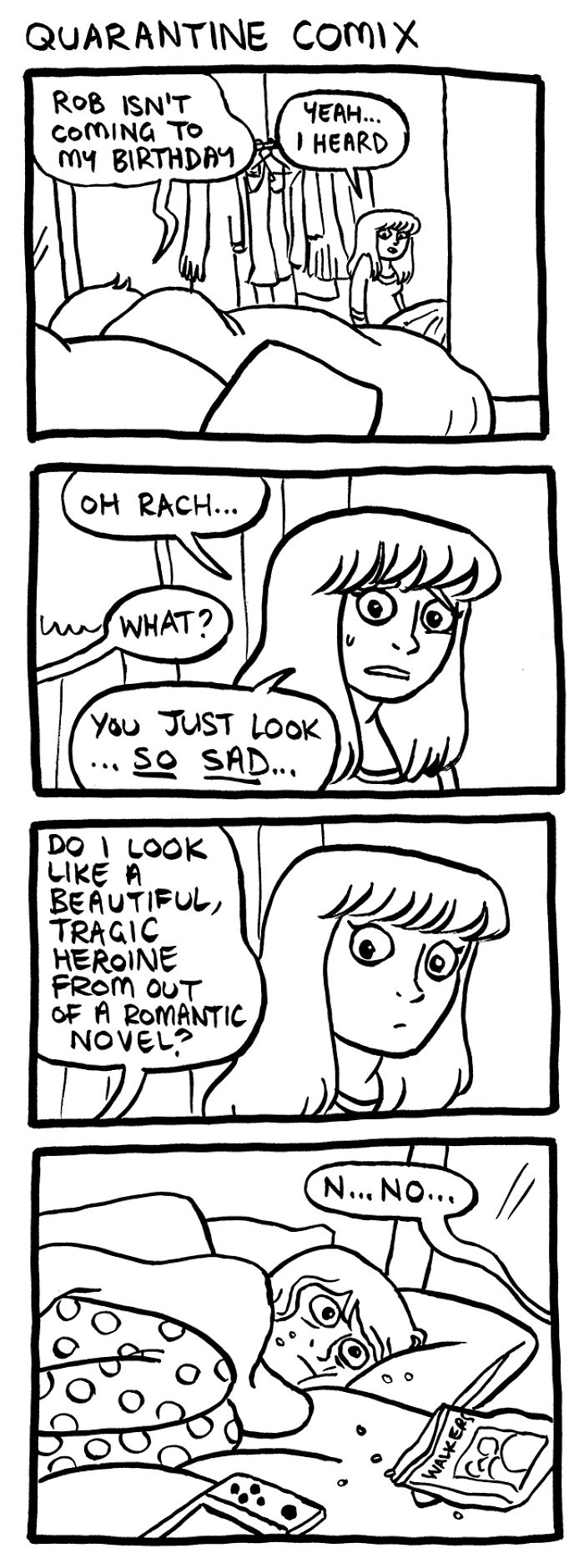 Quarantine Comix: 40 Relatable And Devastatingly Honest Comics About Lockdown By Rachael Smith