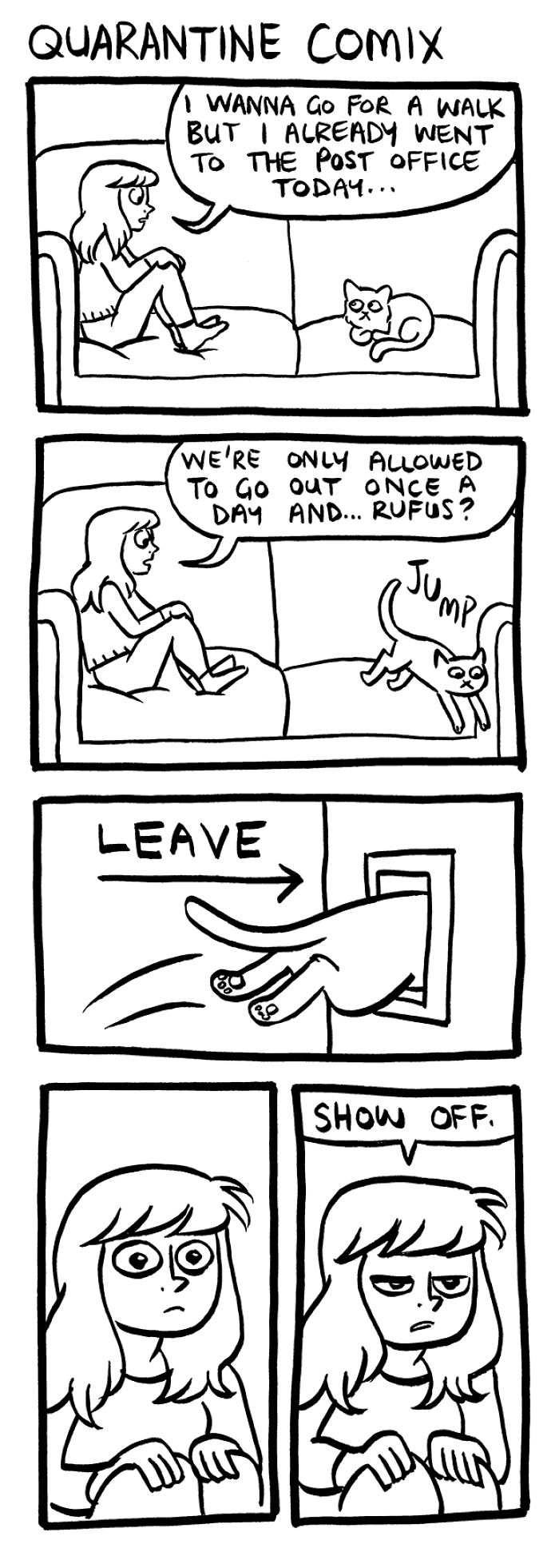 Quarantine Comix: 40 Relatable And Devastatingly Honest Comics About Lockdown By Rachael Smith