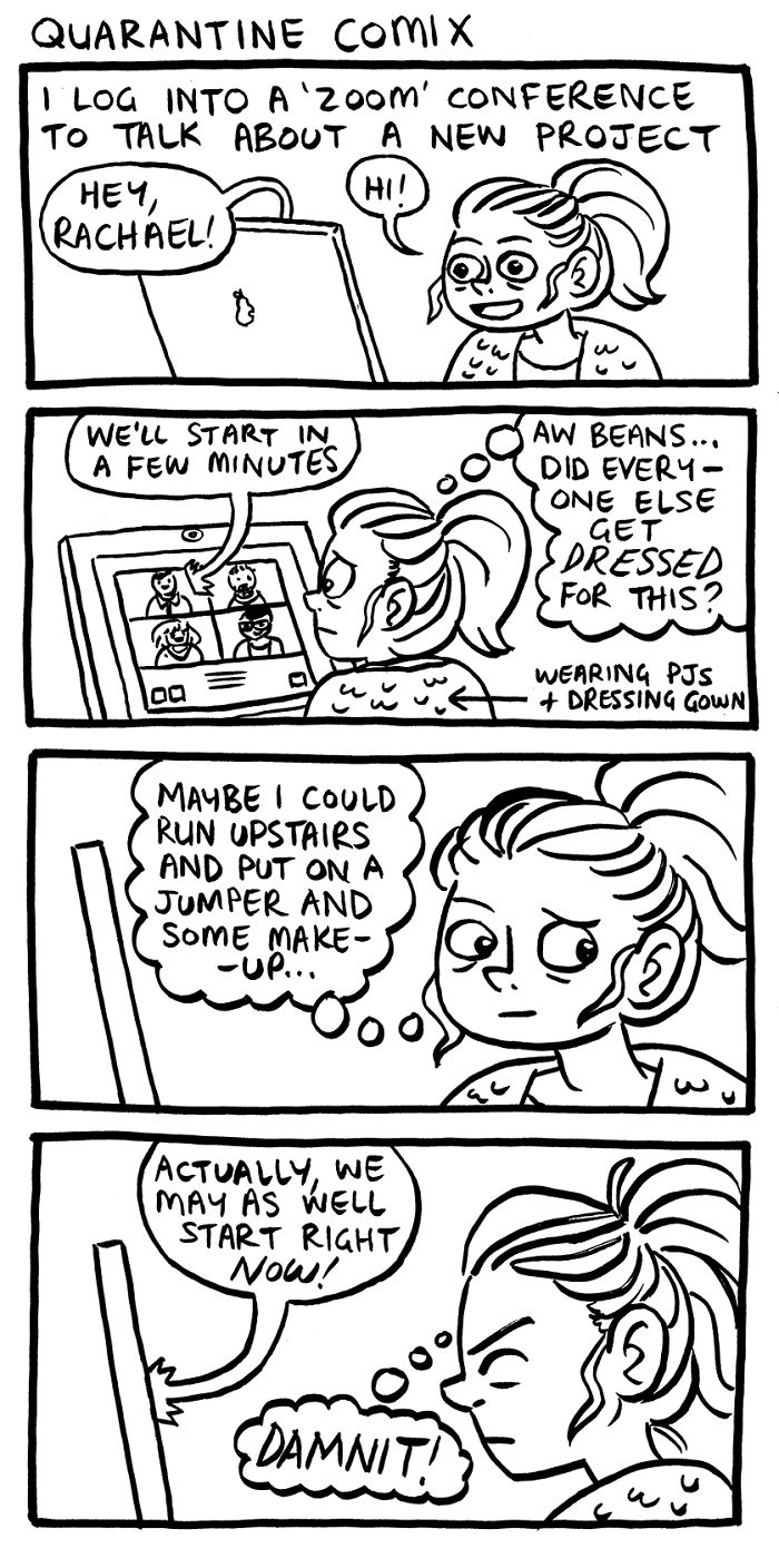 Quarantine Comix: 40 Relatable And Devastatingly Honest Comics About Lockdown By Rachael Smith