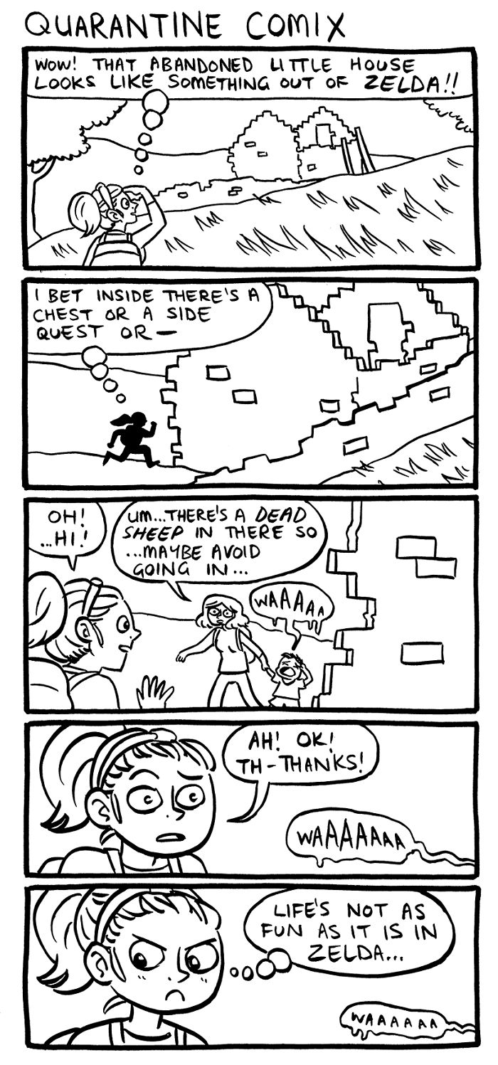 Quarantine Comix: 40 Relatable And Devastatingly Honest Comics About Lockdown By Rachael Smith