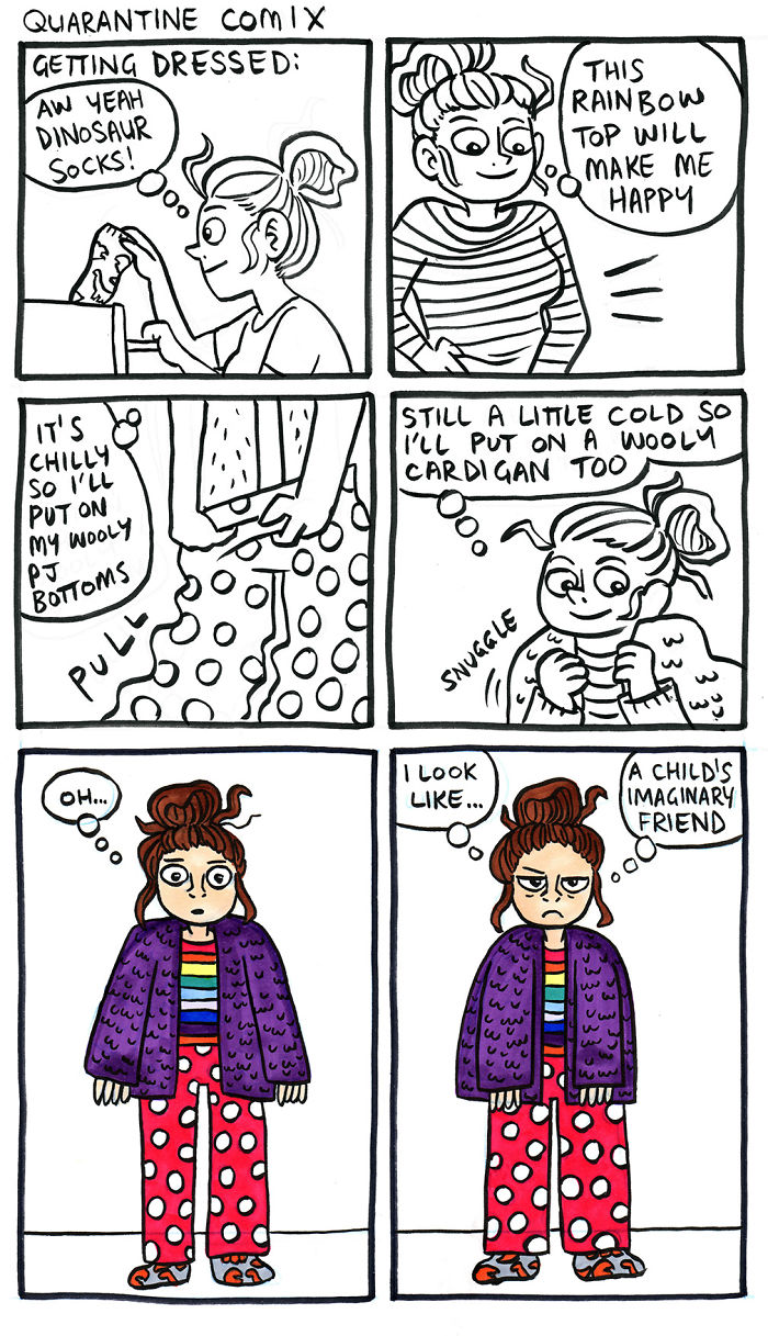 Quarantine Comix: 40 Relatable And Devastatingly Honest Comics About Lockdown By Rachael Smith