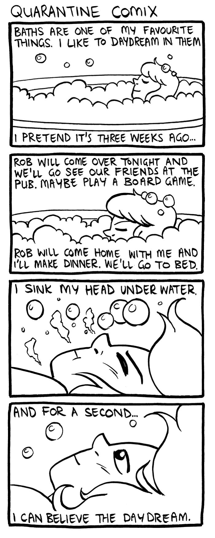 Quarantine Comix: 40 Relatable And Devastatingly Honest Comics About Lockdown By Rachael Smith