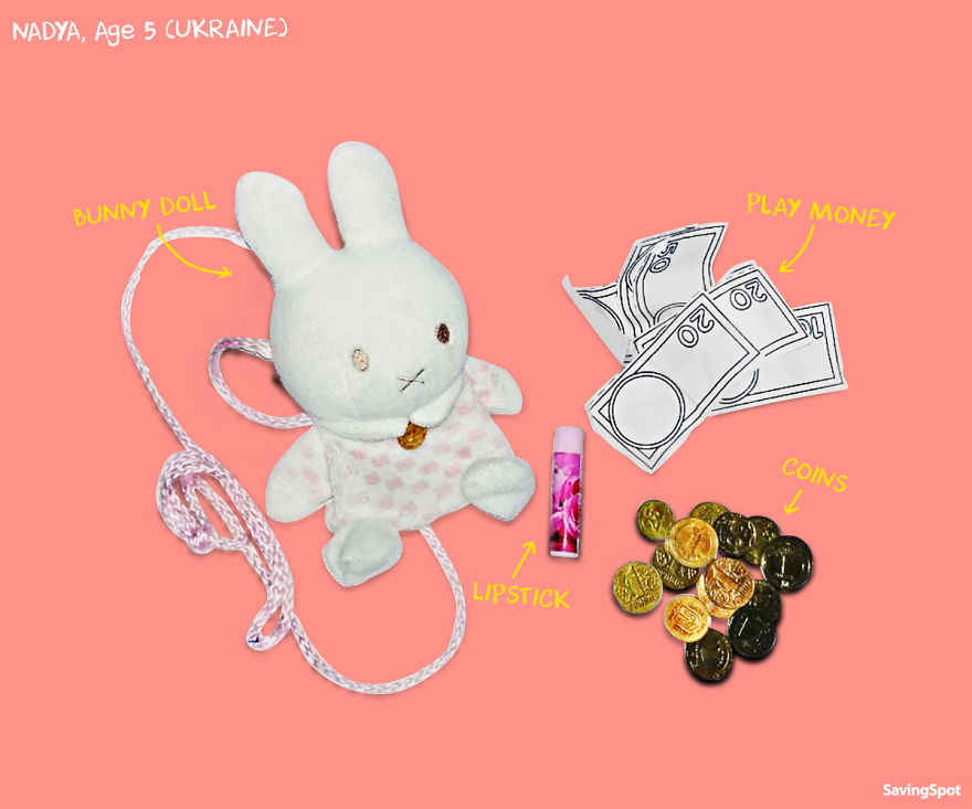 Preschoolers From 5 Different Countries Show What They Carry In Their Pockets Preschoolers From 5 Different Countries Show What They Carry In Their Pockets