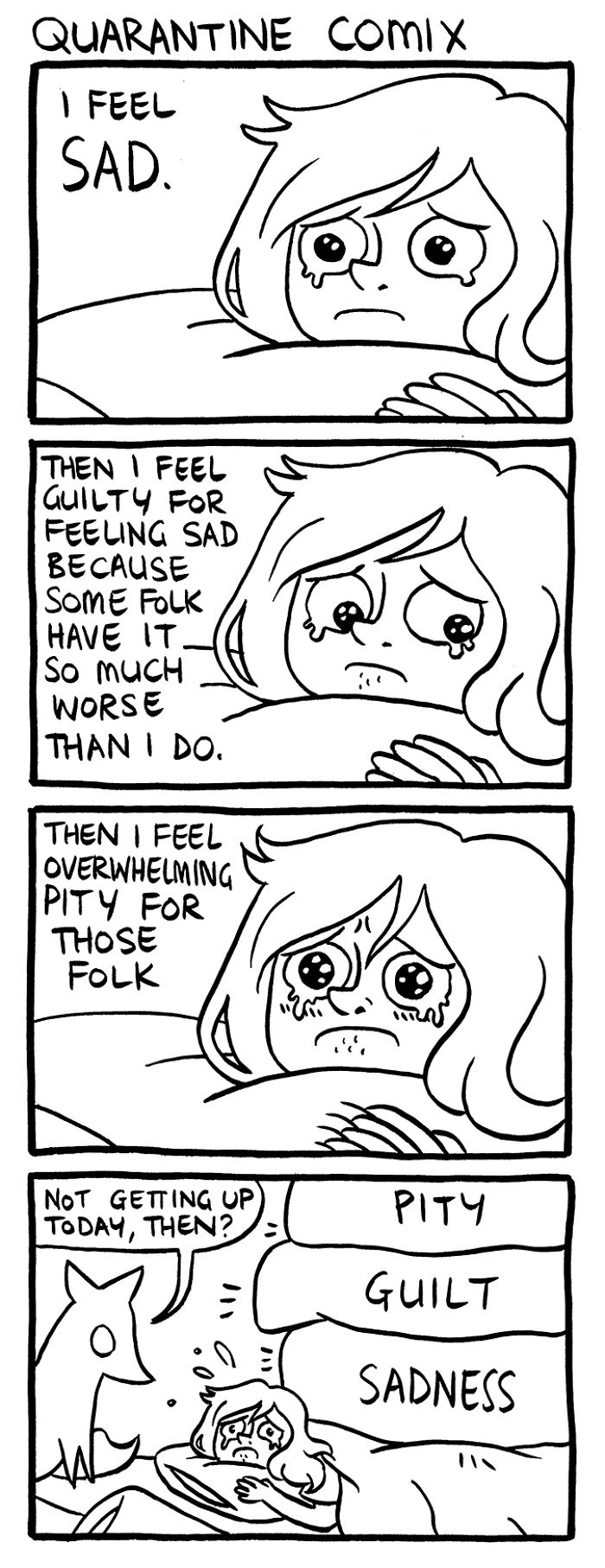 Quarantine Comix: 40 Relatable And Devastatingly Honest Comics About Lockdown By Rachael Smith