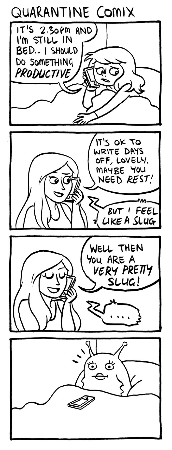 Quarantine Comix: 40 Relatable And Devastatingly Honest Comics About Lockdown By Rachael Smith