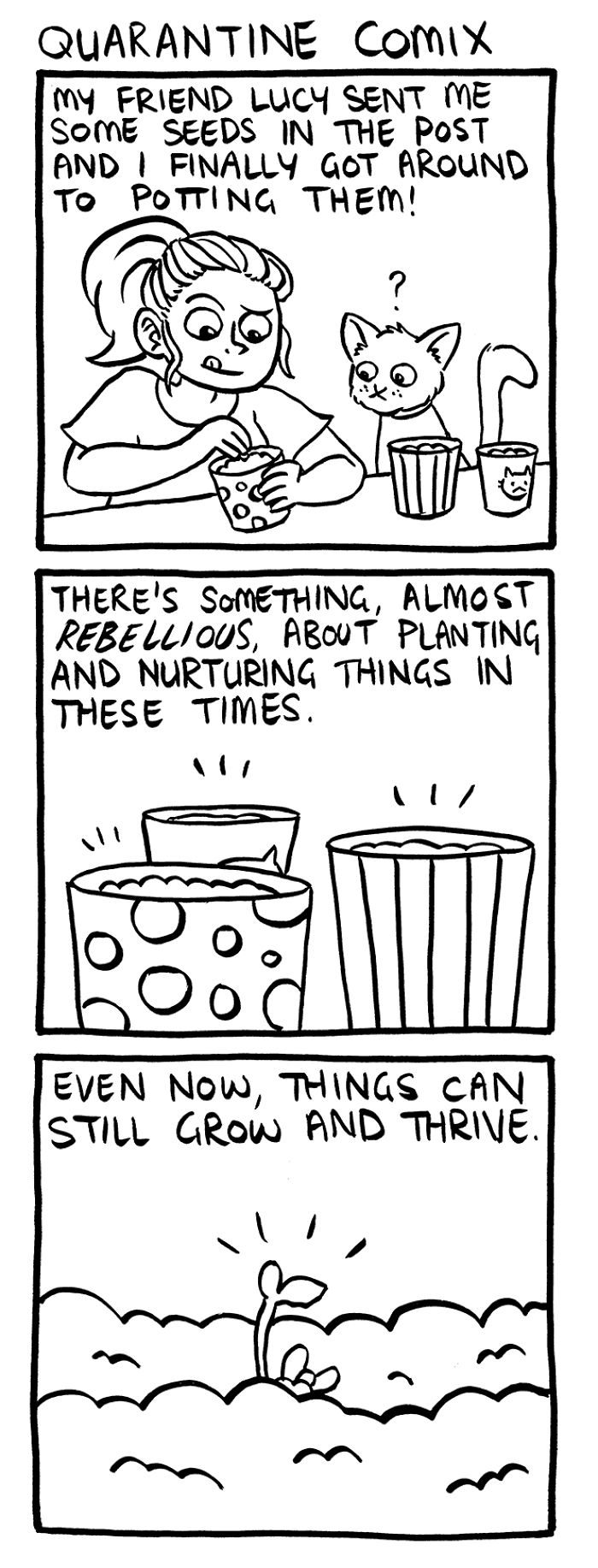 Quarantine Comix: 40 Relatable And Devastatingly Honest Comics About Lockdown By Rachael Smith